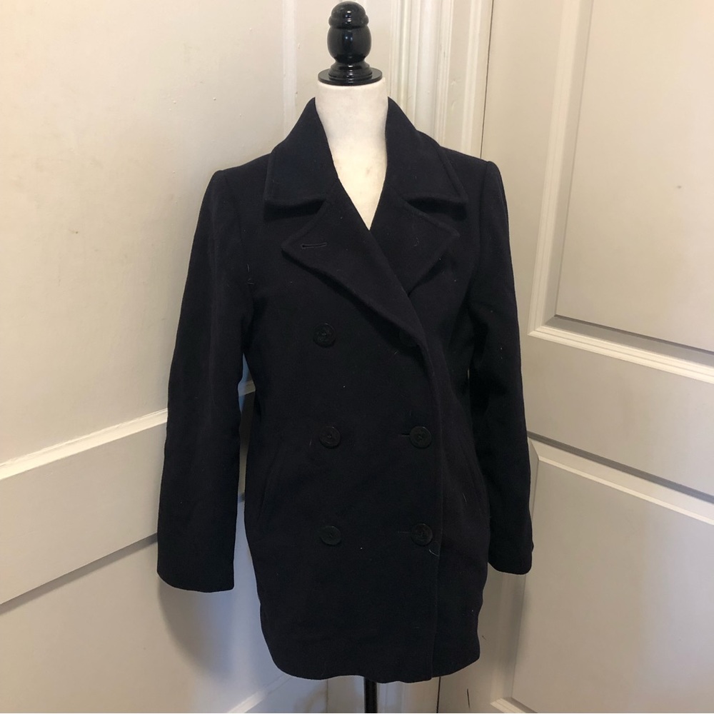 Ll bean ladies wool winter coat size 12